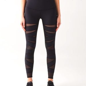 Lululemon Wunder Under Mesh Leggings High-Rise